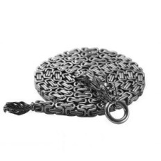 Stål mand kæde Dragon 1m elegant smykker med rustfrit stål drage motiv