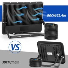 LED reflektor za zunanjo uporabo, 300W, 30000 LM, IP67, 7000K, 2 kosa