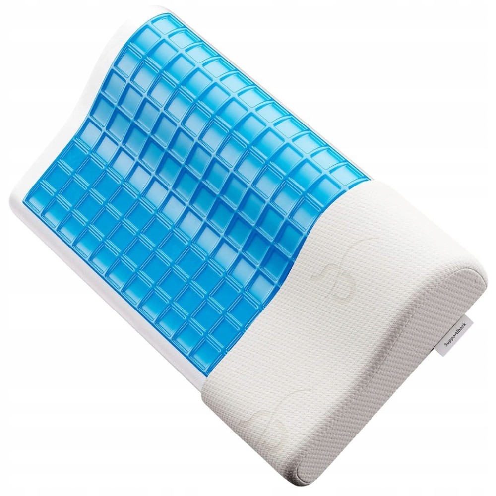 Hypoallergenic Memory foam pillow with COOLGEL 60 x 40 cm