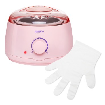 iWAX voksvarmer 100 pink — forfra