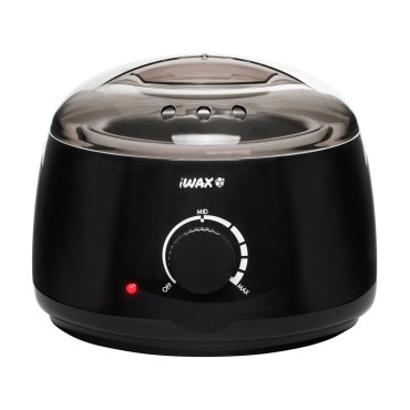 Calentador de cera iWAX 100 negro — vista frontal