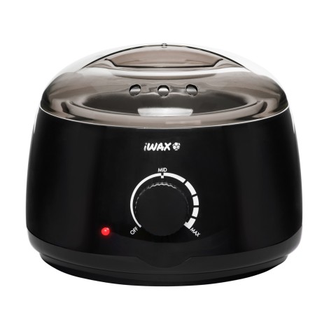 iWAX wax heater 100 black — front view