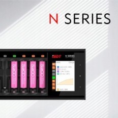 Universal ISDT N16 charger with LCD display - 16 sockets