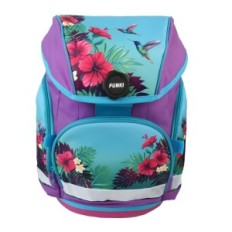 Funki school backpack, set of 4 pieces, basic for girls