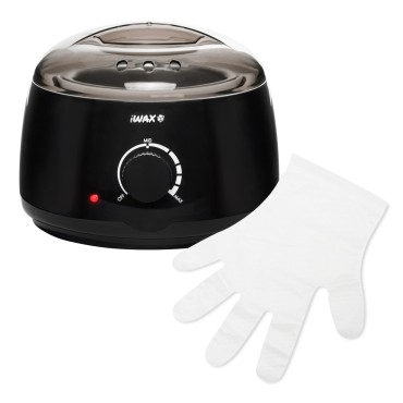 iWAX vokservarmer 100 sort — forfra