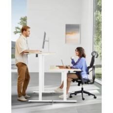 A desk standing with an electric height adjustment Ergear, 122 x 61 cm