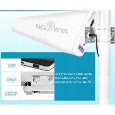 Antenne nelawya ydre ydre 7-12 dbi med 10m lavt tab 5g 3-4g LTE