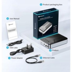 Yottamaster bostäder oss på 2,5-tums SATA / SSD 1GBE-port, DDR4