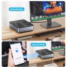 Yottuster korpusas mus 2,5 colių SATA / SSD 1GBE prievadą, DDR4