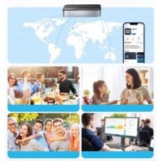 Yottuster korpusas mus 2,5 colių SATA / SSD 1GBE prievadą, DDR4