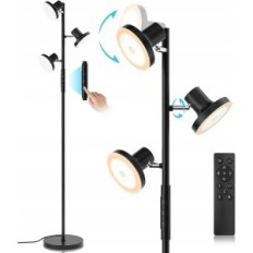 Zatemnjena talna svetilka SIBRILLE 36W 2500LM LED 2700K-6500K črna