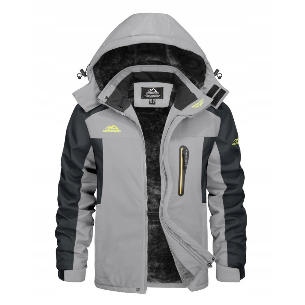 Jaqueta de inverno masculina impermeável com luz destacável Grand Ritch L