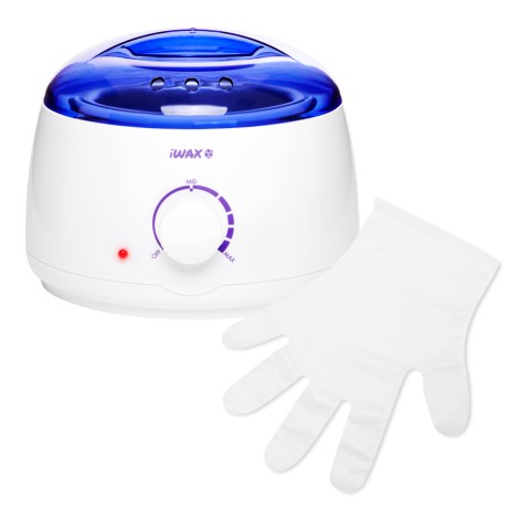 Calentador de cera iWAX 100 blanco — vista frontal
