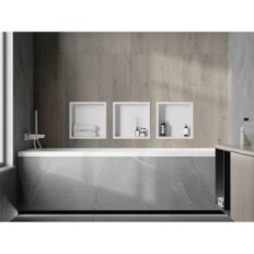 Étagère cubique de salle de bain 30x30 de la salle de bain de la salle de bain 30x30 avec aluminium revêtu de poudre d'aluminium