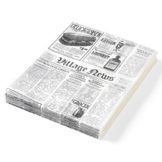 Parchment paper for warm snacks override newspaper 250x350mm 500pcs. Hendi 678107
