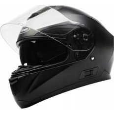 Motorcycle helmet YEMA YM-831 black matte, S