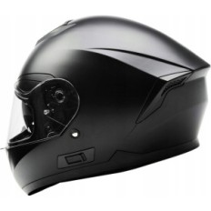 Casque de moto YEMA YM-831 Noir Matte, S