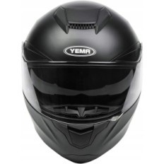 Motorcycle helmet YEMA YM-831 black matte, S