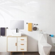 Bathroom accessories set of 5-piece Kokosiri, B05A5-CH