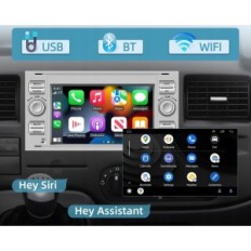 Android car radio to Ford with Carplay, WiFi and GPS camera