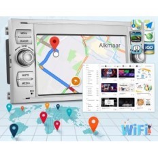 Android Auto Radio na Ford s Carplay, WiFi a GPS fotoaparát