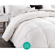 Down Quilt Apsmile 200 x 200 cm 380 g / m², cor branca, 100% algodão