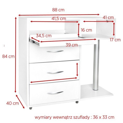 Conjunto Unidade Podológica Y-300 Max — vista frontal