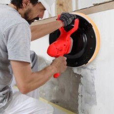 Smooth to marke newry-filtmaskin för gipsbehandling / kalkstenscement