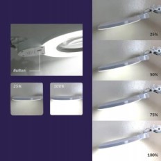 Neatfi XL didinamasis lemputė, 7 colių akrilo lęšis, 84 SMD šviesos diodai