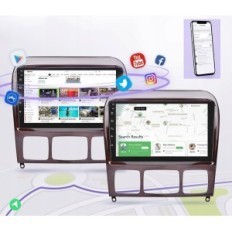 Nhopeew ραδιόφωνο αυτοκινήτου για Mercedes Benz 32G 9 ίντσες, Carplay Hifi ήχος