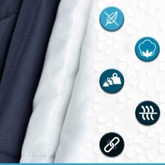 Opterećenje deka za odrasle 200 x 220 cm, 12 kg, OEKO-TEX 100 standard