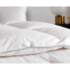 Duvet με χήνα DWR Puch, διπλό πάπλωμα 4 εποχές 220x240cm, λευκό