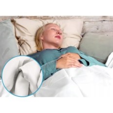 Nurser for adults 150 x 200 cm, Oeko-tex 100, white