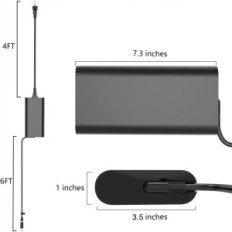 Laddare för Dell 330W 19,5V 16.92A GAN AC, laptop nätsladd