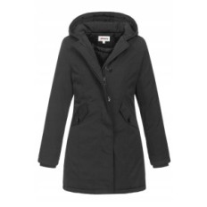Women's Winter Park Elara med hætte, sort, 36, s