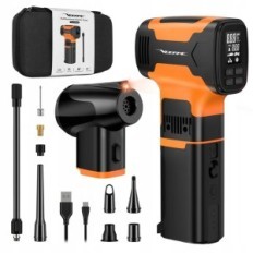 Bezdrátové čerpadlo pro automobilové pneumatiky 160PSI 3 v 1 s baterií 7500 mAh