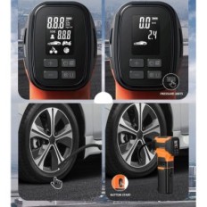 Bežična crpka za automobile TIME 160PSI 3 u 1 s 7500 mah baterije