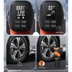Wireless-Pumpe für Autoreifen 160psi 3 in 1 mit 7500 mAh-Akku