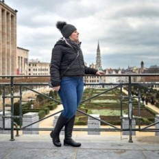 Bottes sur un large mollet Gabylou Vario XL 2XL - Modèle Guomar, taille 41