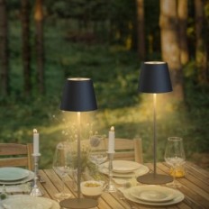 Stolní lampa Malux PBG-1238 teplý bílý 2700K-4000K, IP54, 2 ks.