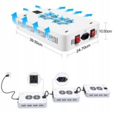 LED-Vollspektrum Nailgirls 3F1000, 1000W A +++ 3850 Lux