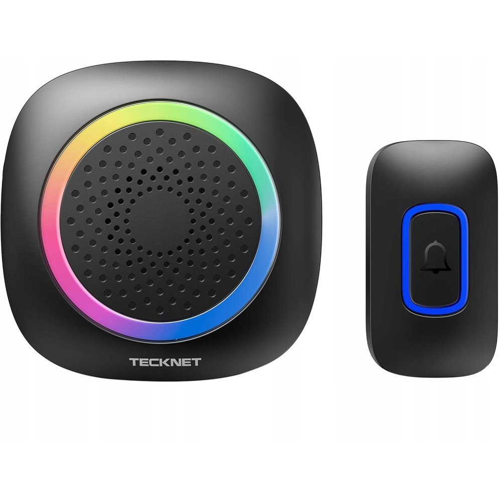 Wireless DoorBell Tecknet HWD1995 IP66, op til 400m, 110 dB