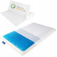 Oreiller Inght, 60 x 40 x 7 cm, coussin plat, certificat oeil-tex