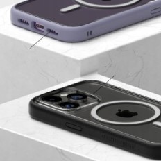 Modulaarinen RhinoStoshield Case yhteensopiva MagSafen kanssa iPhone 14 Pro, musta