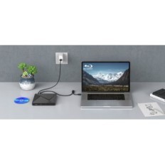 External drive Blu-ray DVD Yottamaster P-CD04-BK, 100GB, black