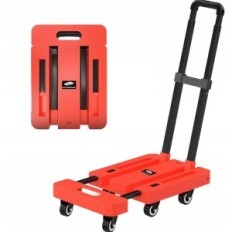 Vouwbare kinderbagage spatiebeurster SPKHTOR, tot 220 kg, rood
