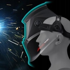 Automatic Welding Helmet Jaluweld Land-BK, in a set of 5 lenses