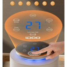 Energiesparende elektrische Heizung IDOO, 12-Stunden-Timer, 2000 W, Weiß