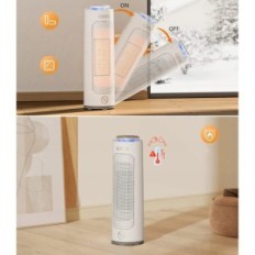 Hauteur électrique de l'économie d'énergie, minuterie de 12 heures, 2000 W, Blanc