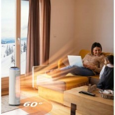 Energibesparende Elvarmer IDOO, 12-timers timer, 2000 W, White